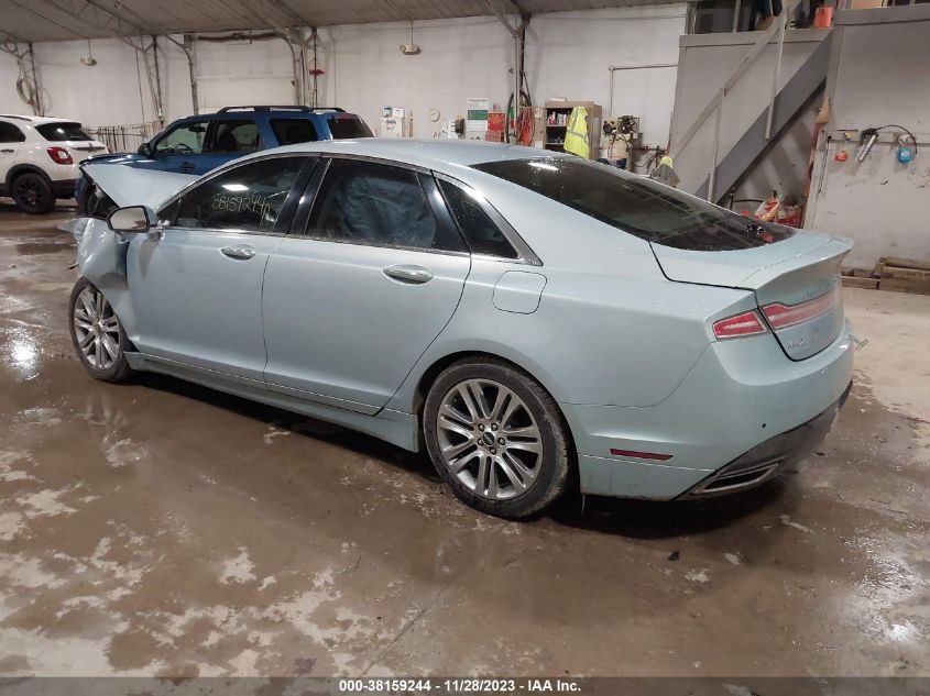 2013 LINCOLN MKZ HYBRID 3LN6L2LUXDR805839