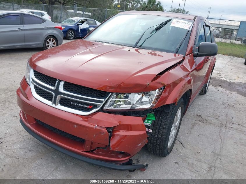 2014 DODGE JOURNEY SE - 3C4PDCAB3ET284206