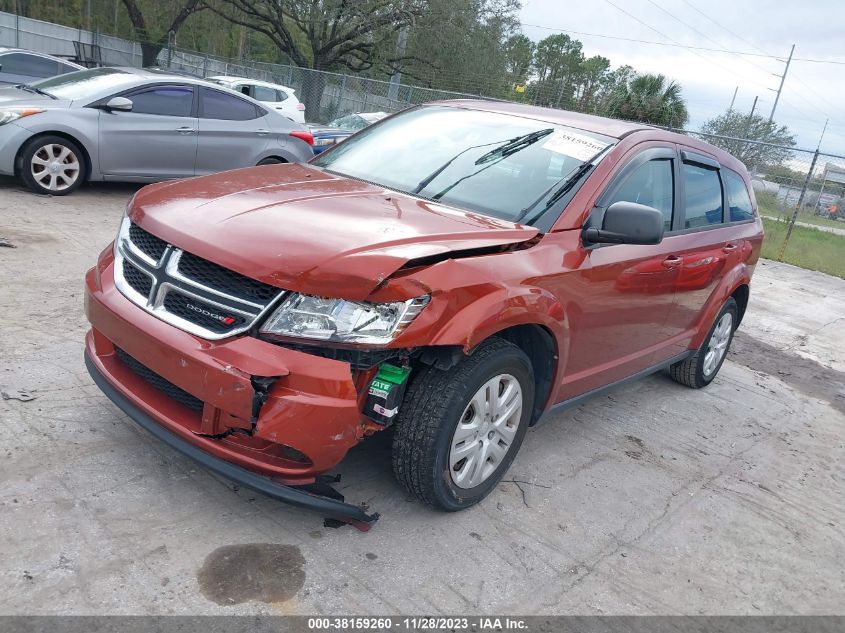 2014 DODGE JOURNEY SE - 3C4PDCAB3ET284206