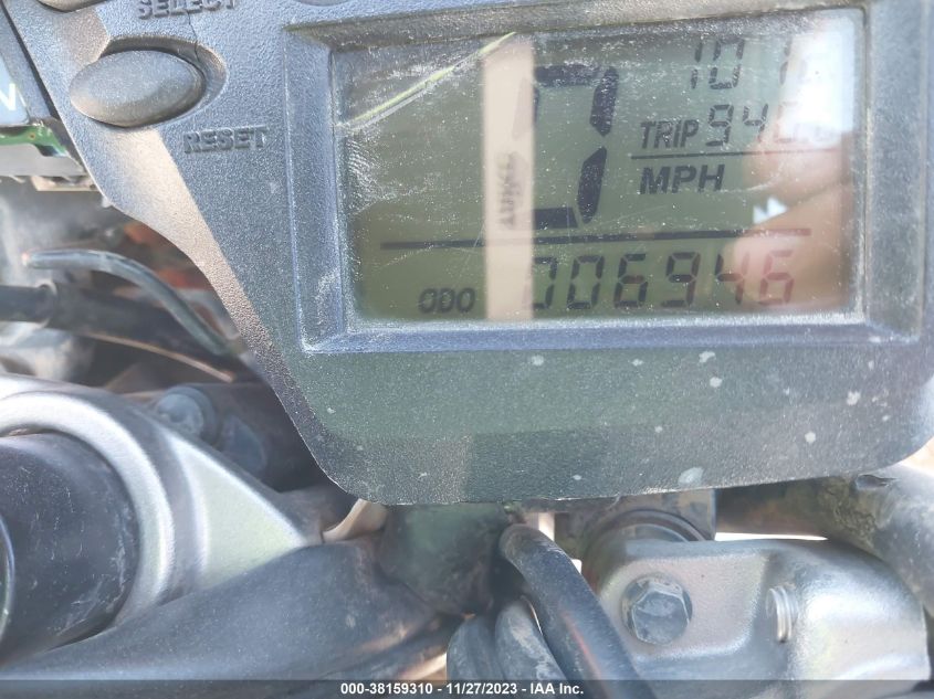 2009 YAMAHA XT250 - JYADG19E89A005869
