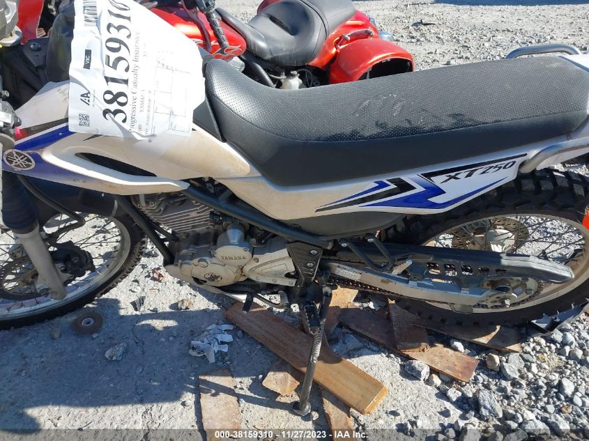 2009 YAMAHA XT250 - JYADG19E89A005869