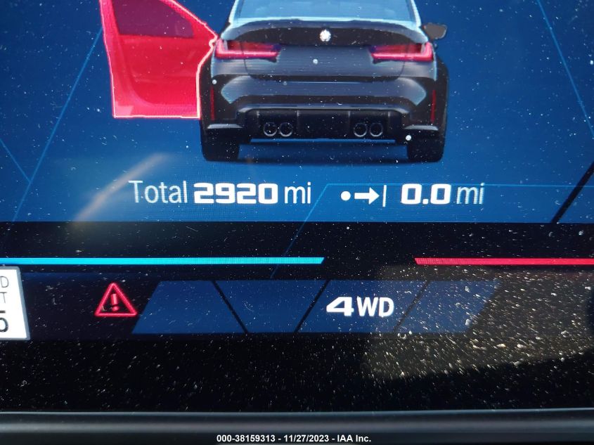 2024 BMW M3 COMPETITION XDRIVE - WBS43AY03RFR70706