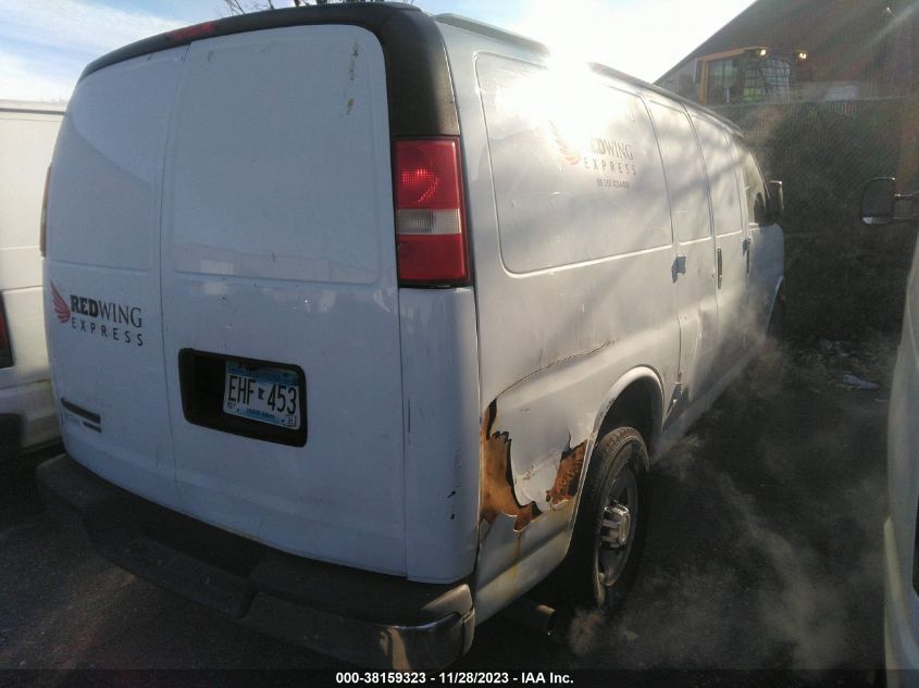 2014 CHEVROLET EXPRESS 3500 WORK VAN 1GCZGTCG4E1123539