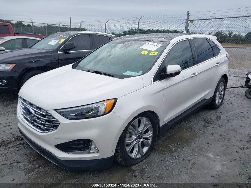 2019 FORD EDGE TITANIUM - 2FMPK3K90KBB80826