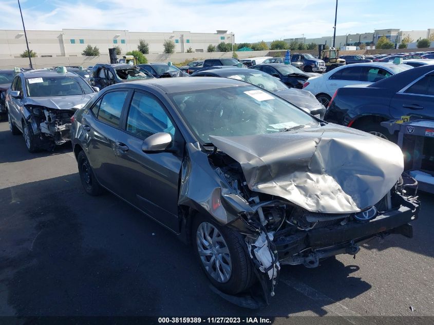 2019 TOYOTA COROLLA LE - 2T1BURHE4KC242770