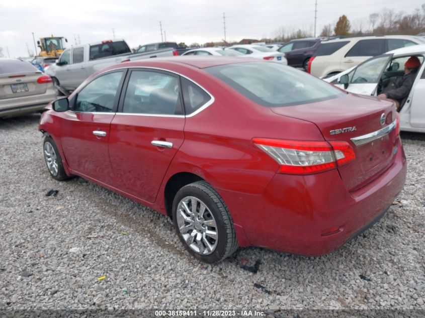 2013 NISSAN SENTRA SV - 3N1AB7AP1DL658506