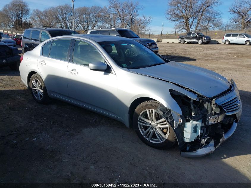 2013 INFINITI G37X X - JN1CV6AR9DM756667