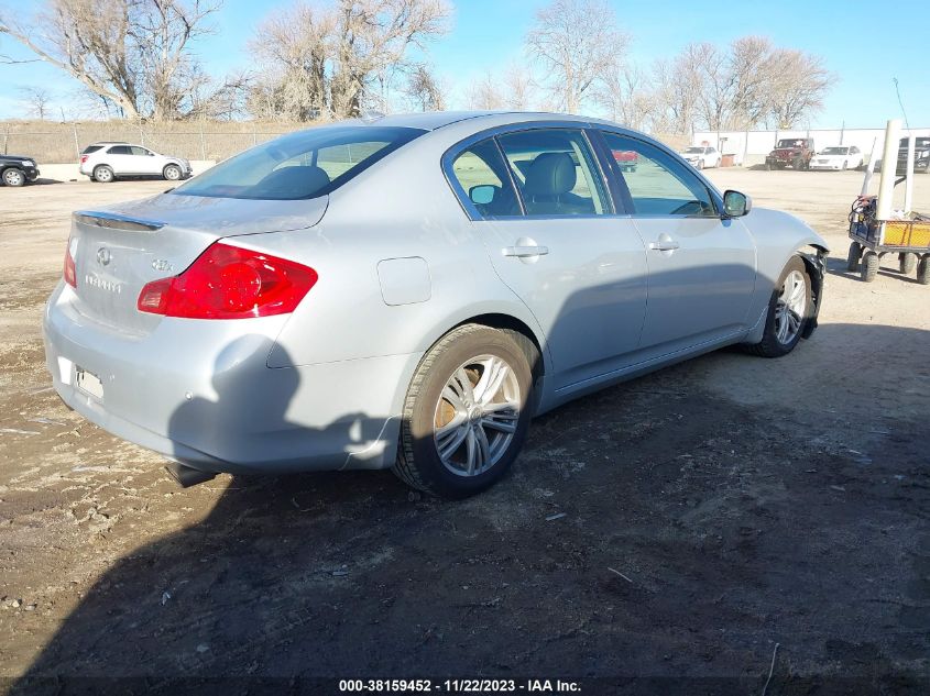 2013 INFINITI G37X X JN1CV6AR9DM756667