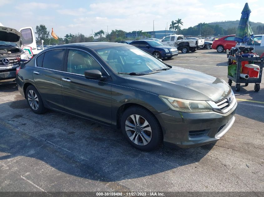 2013 HONDA ACCORD LX - 1HGCR2F30DA024073