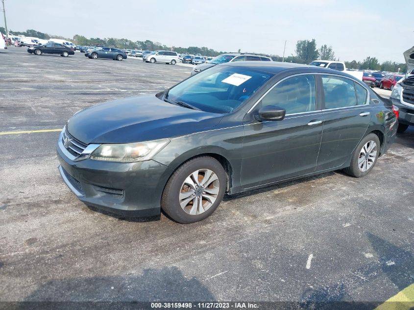 2013 HONDA ACCORD LX - 1HGCR2F30DA024073