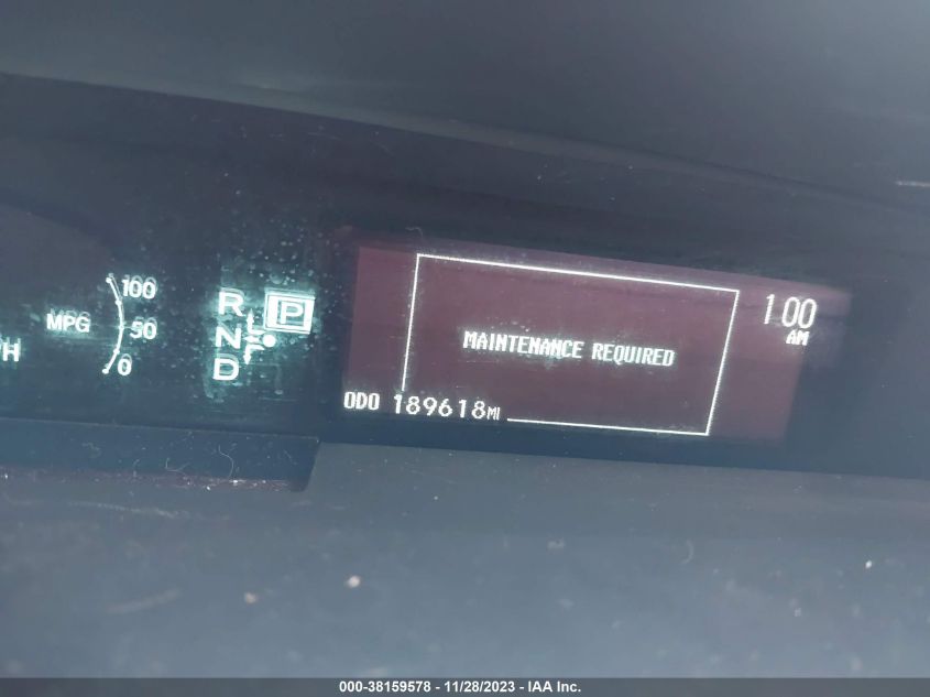 2013 TOYOTA PRIUS FOUR - JTDKN3DU5D5644661