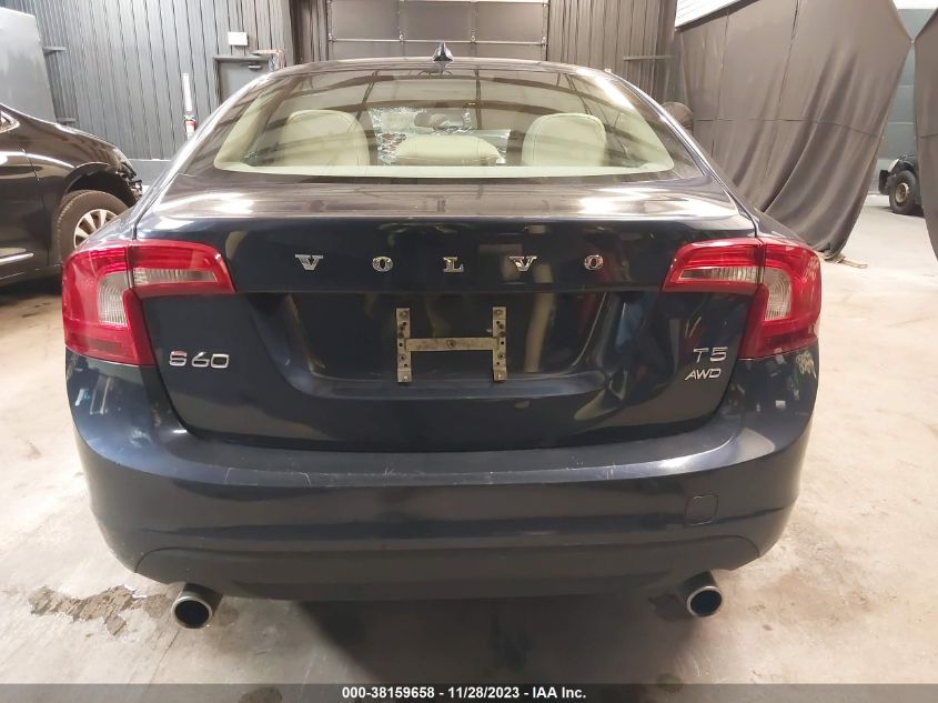 2013 VOLVO S60 T5/T5 PLATINUM - YV1612FH4D2210282