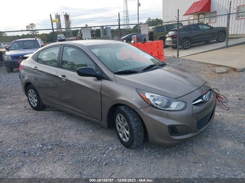 2013 HYUNDAI ACCENT GLS - KMHCT4AE3DU323832
