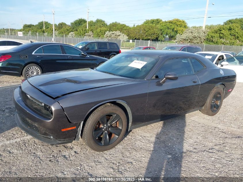 2016 DODGE CHALLENGER SXT - 2C3CDZAG5GH345634