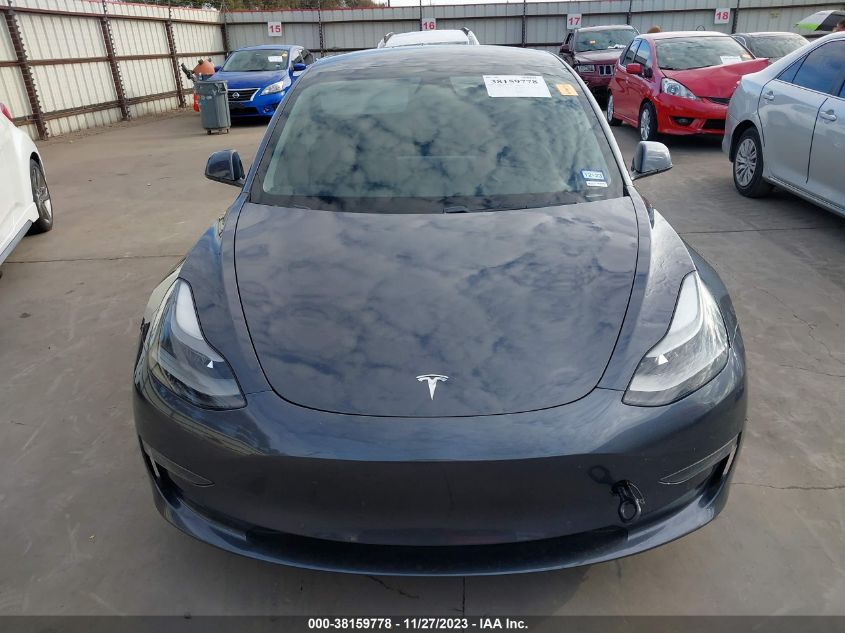 2021 TESLA MODEL 3 STANDARD RANGE PLUS - 5YJ3E1EA6MF921359