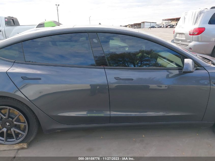 2021 TESLA MODEL 3 STANDARD RANGE PLUS - 5YJ3E1EA6MF921359