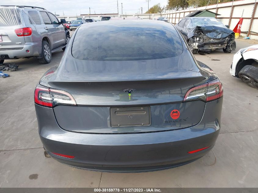 2021 TESLA MODEL 3 STANDARD RANGE PLUS - 5YJ3E1EA6MF921359