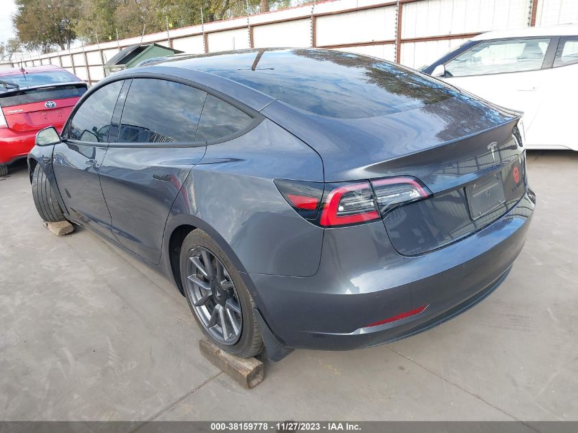 2021 TESLA MODEL 3 STANDARD RANGE PLUS - 5YJ3E1EA6MF921359