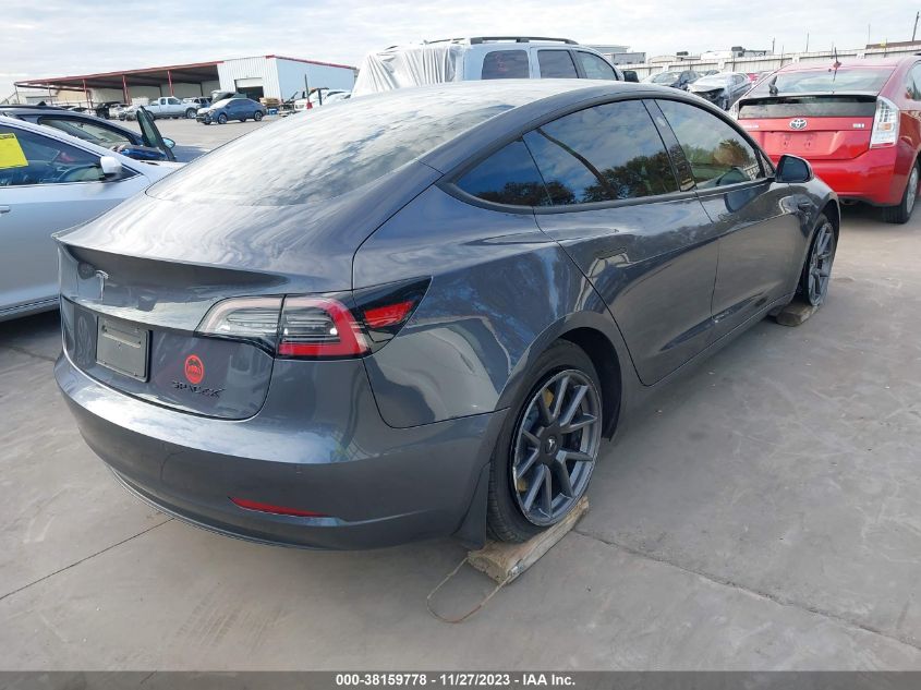 2021 TESLA MODEL 3 STANDARD RANGE PLUS - 5YJ3E1EA6MF921359