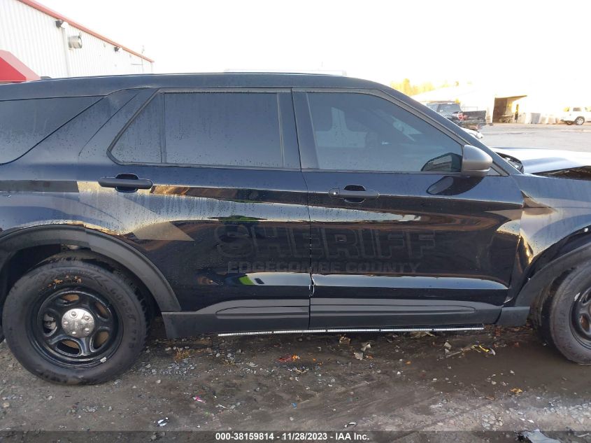 2022 FORD POLICE INTERCEPTOR UTILITY 1FM5K8AB1NGA10397