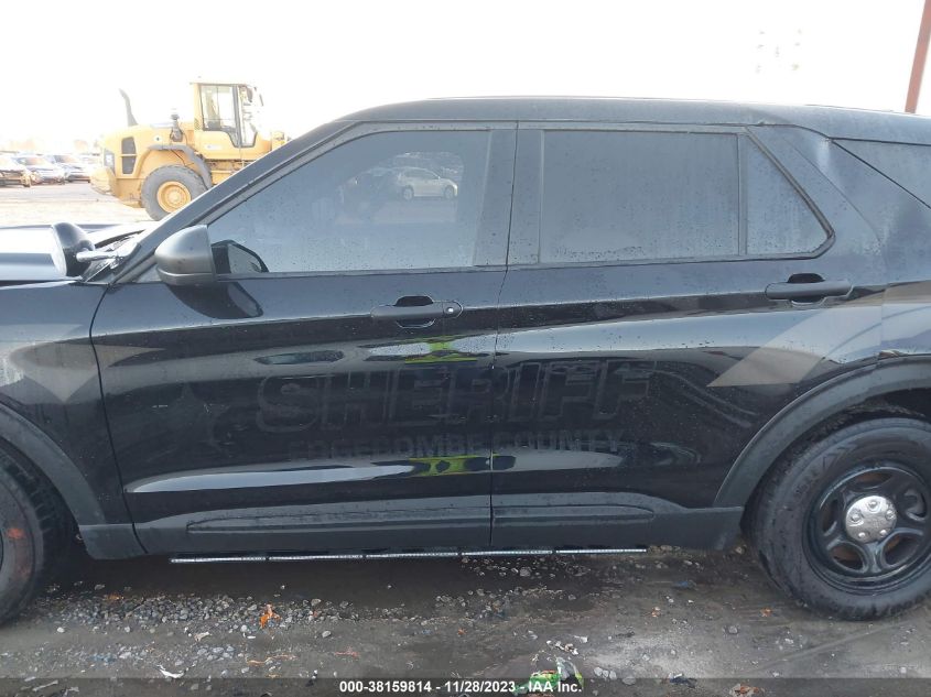 2022 FORD POLICE INTERCEPTOR UTILITY 1FM5K8AB1NGA10397