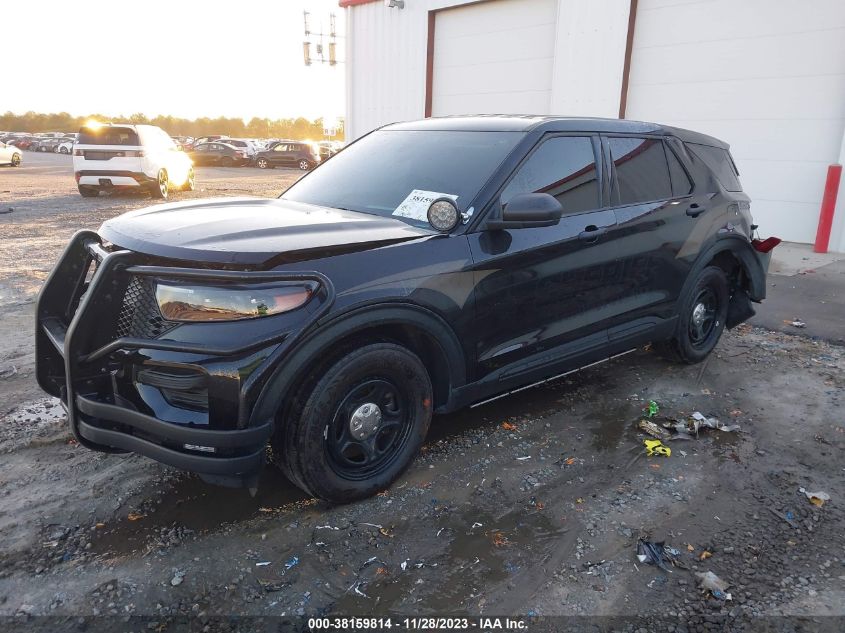 2022 FORD POLICE INTERCEPTOR UTILITY 1FM5K8AB1NGA10397