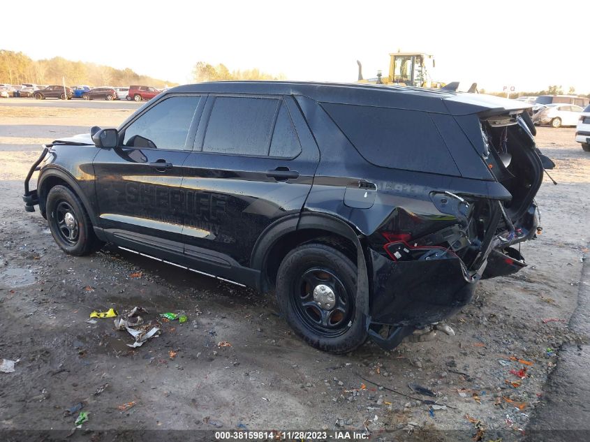 2022 FORD POLICE INTERCEPTOR UTILITY 1FM5K8AB1NGA10397