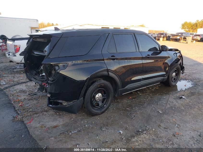 2022 FORD POLICE INTERCEPTOR UTILITY 1FM5K8AB1NGA10397