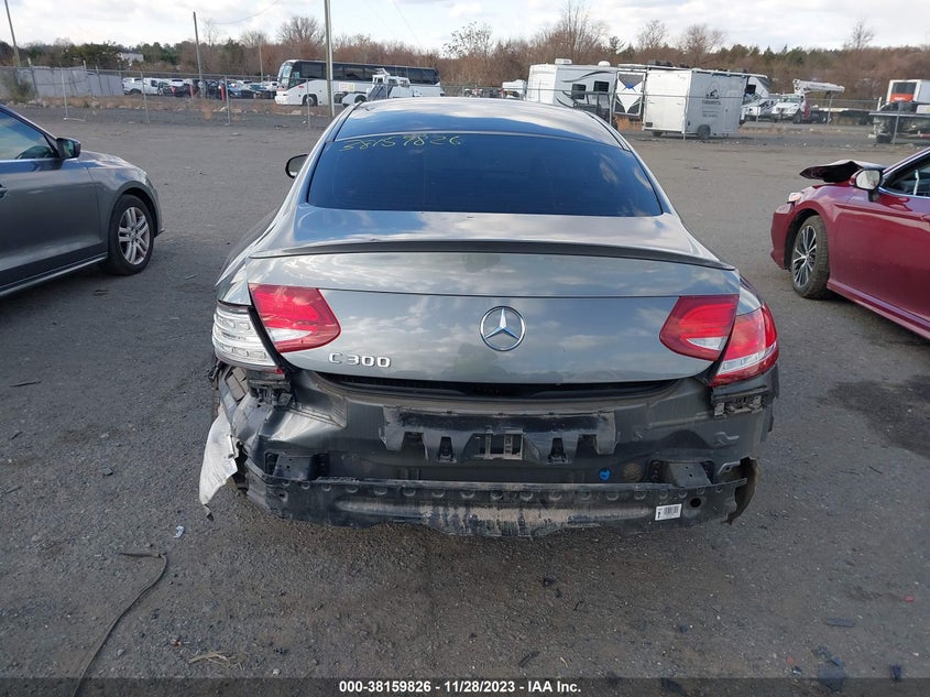 VIN WDDWJ4JB5HF417207 2017 MERCEDES-BENZ C 300