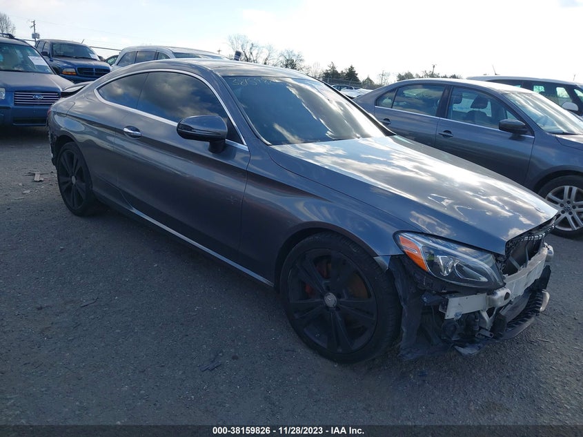 VIN WDDWJ4JB5HF417207 2017 MERCEDES-BENZ C 300