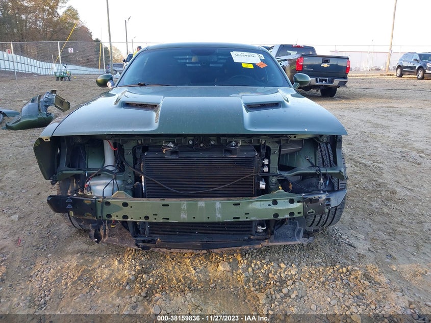 VIN 2C3CDZAGXKH729384 2019 DODGE CHALLENGER SXT