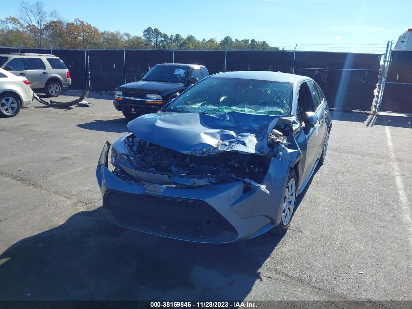 2022 TOYOTA COROLLA LE - JTDEPMAE5NJ200361