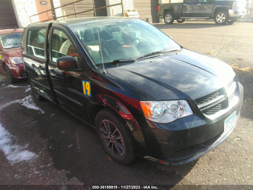 2015 DODGE GRAND CARAVAN AMERICAN VALUE PKG - 2C4RDGBG7FR614413