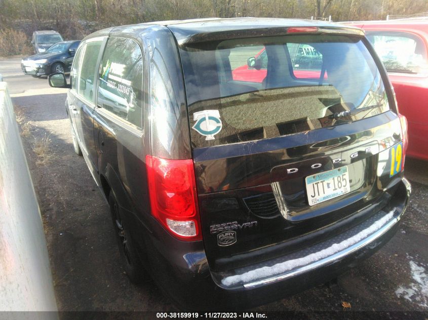 2015 DODGE GRAND CARAVAN AMERICAN VALUE PKG - 2C4RDGBG7FR614413