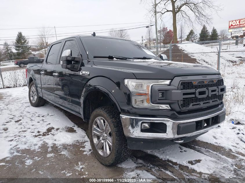 2018 FORD F-150 LARIAT - 1FTFW1E58JKC36646