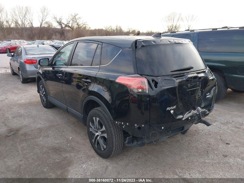 2018 TOYOTA RAV4 LE - 2T3BFREV2JW776420