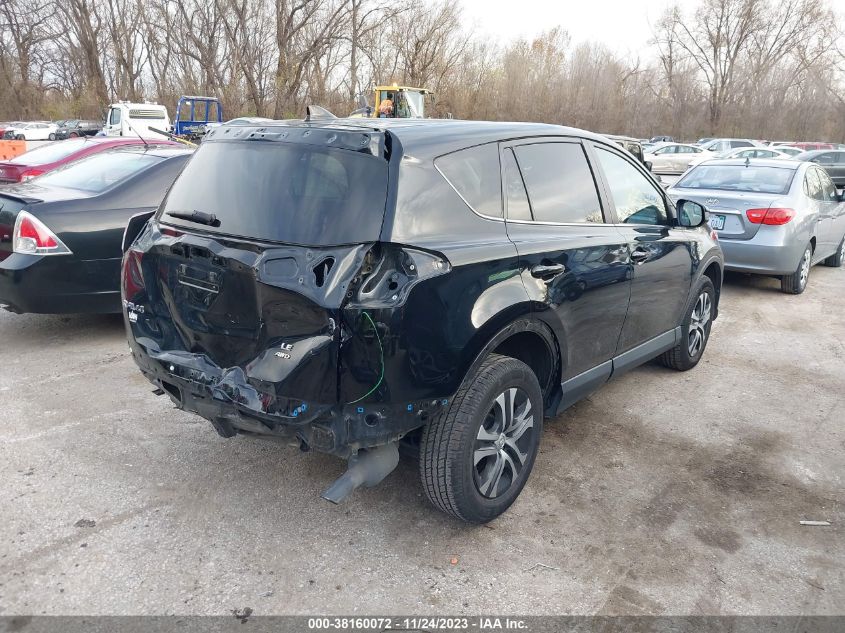 2018 TOYOTA RAV4 LE - 2T3BFREV2JW776420