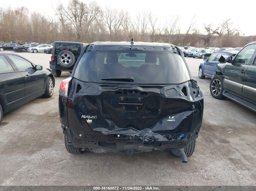 2018 TOYOTA RAV4 LE - 2T3BFREV2JW776420