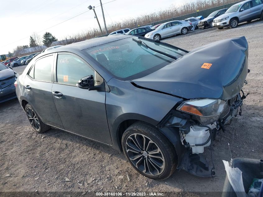 2016 TOYOTA COROLLA L/LE/LE PLS/PRM/S/S PLS - 2T1BURHE9GC497843
