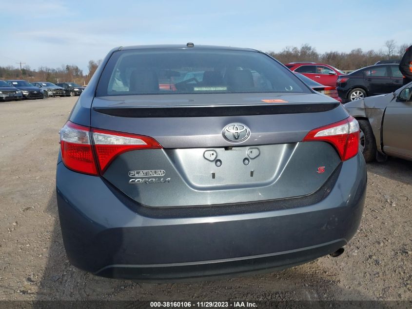 2016 TOYOTA COROLLA L/LE/LE PLS/PRM/S/S PLS - 2T1BURHE9GC497843