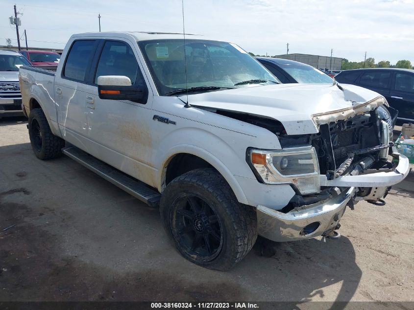 2014 FORD F-150 LARIAT - 1FTFW1EF7EKD53844