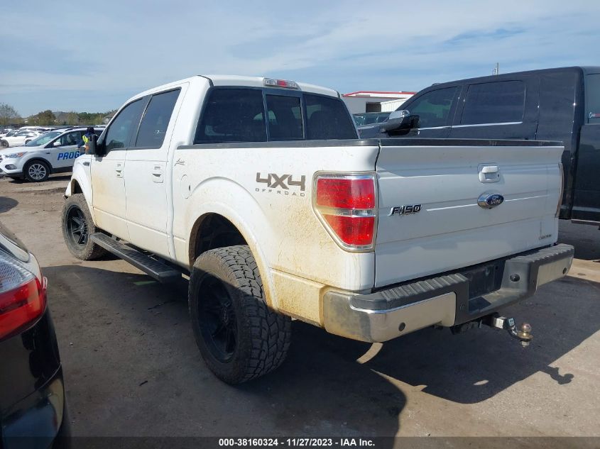 2014 FORD F-150 LARIAT - 1FTFW1EF7EKD53844