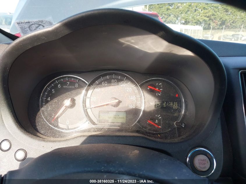 2014 NISSAN MAXIMA S/SV - 1N4AA5AP4EC442818