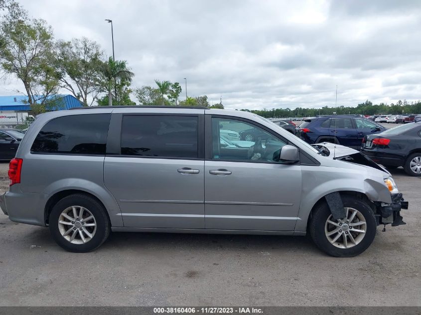 2016 DODGE GRAND CARAVAN SXT - 2C4RDGCG2GR209527