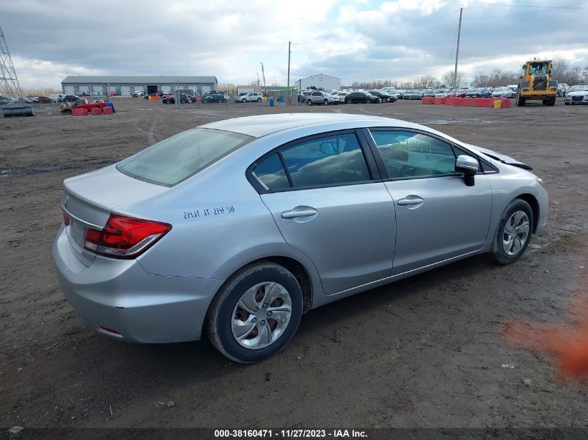 2014 HONDA CIVIC LX - 19XFB2F53EE030854