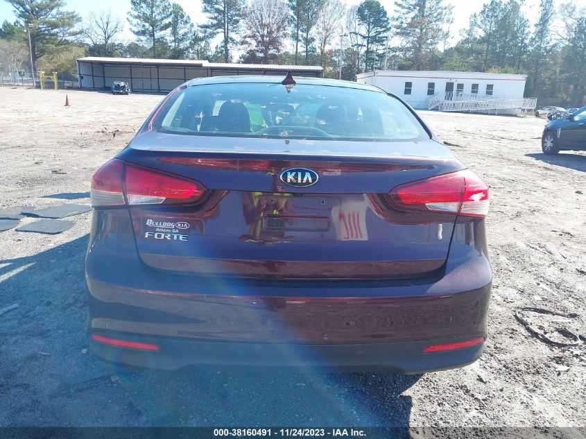 2017 KIA FORTE LX - 3KPFL4A75HE016704