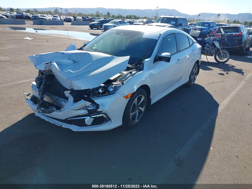 VIN 19XFC2F64LE002175 2020 HONDA CIVIC LX