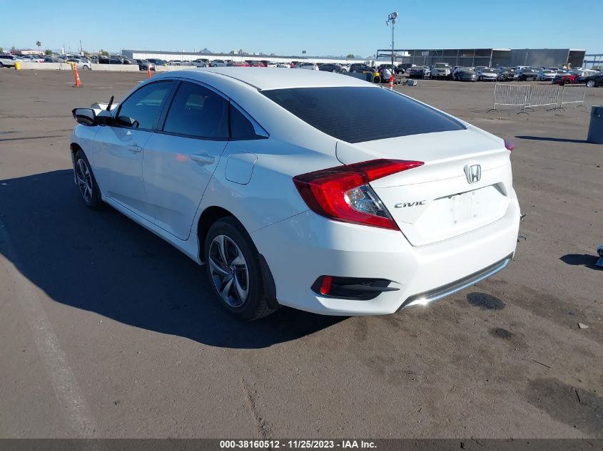 VIN 19XFC2F64LE002175 2020 HONDA CIVIC LX