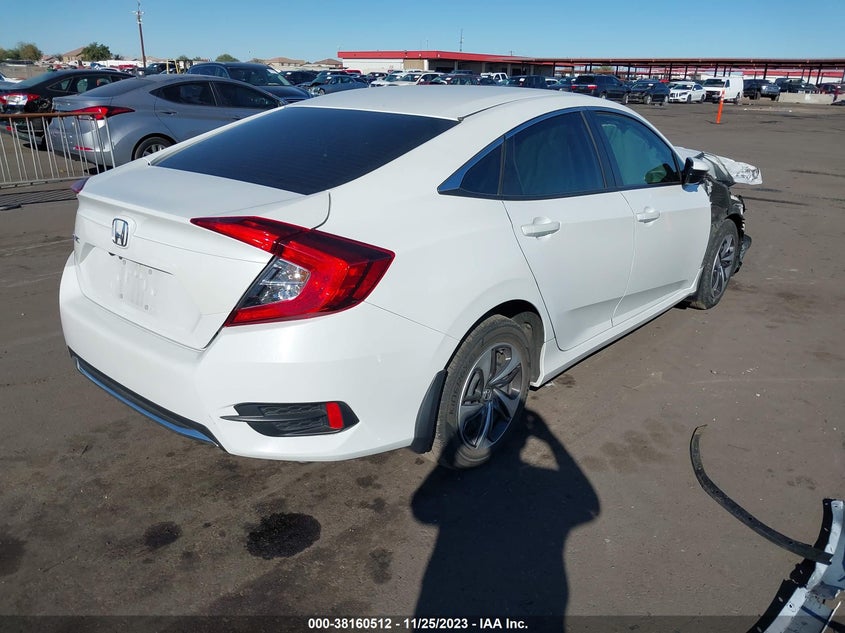 VIN 19XFC2F64LE002175 2020 HONDA CIVIC LX