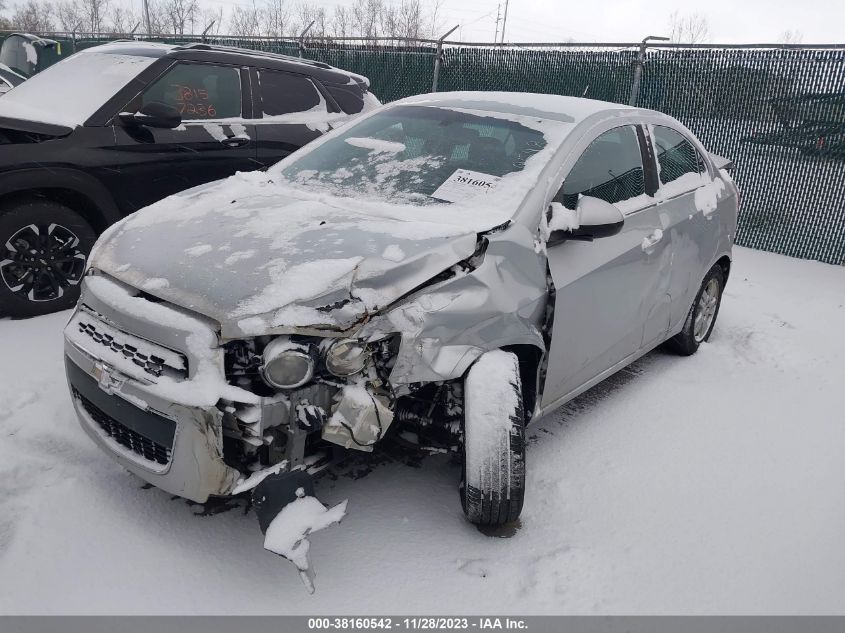 2014 CHEVROLET SONIC LT AUTO - 1G1JC5SH7E4183613